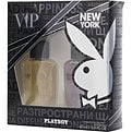 Playboy Variety 2 Piece Set Vip & New York And Both Are Eau De Toilette Spray 2 oz for men
