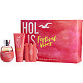 Hollister Festival Vibes Eau De Parfum Spray 3.4 oz & Body Lotion 3.4 oz for women