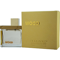 dsquared she wood golden light review