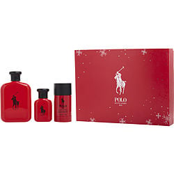 Polo red perfume discount set