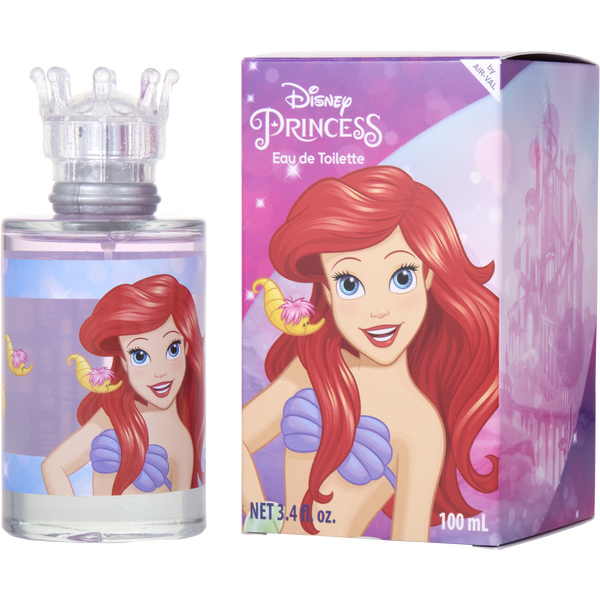Little Mermaid Princess Ariel Eau De Toilette Spray 3.4 oz (Package May Vary)