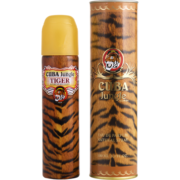 Cuba Jungle Tiger Eau De Parfum Spray 3.3 oz