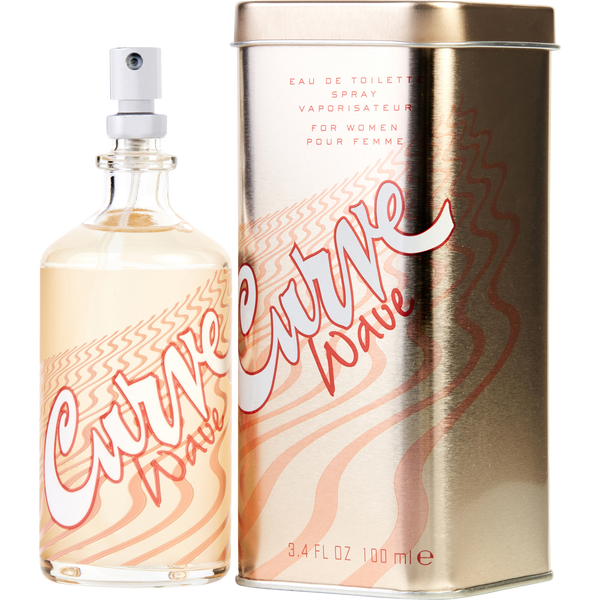 Curve Wave Eau De Toilette Spray 3.4 oz