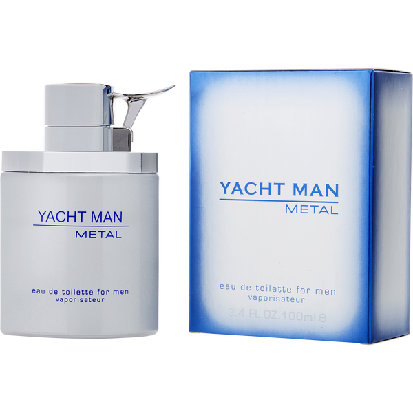 Yacht Man Metal by Myrurgia, Eau De Toilette Spray 3.4 oz, image 1 of 2