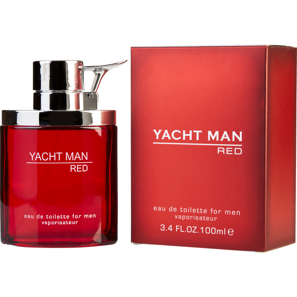 Yacht Man Red by Myrurgia, Eau De Toilette Spray 3.4 oz, image 1 of 2