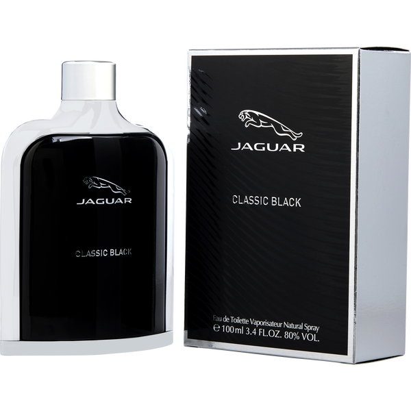 Jaguar Classic Black Eau De Toilette Spray 3.4 oz