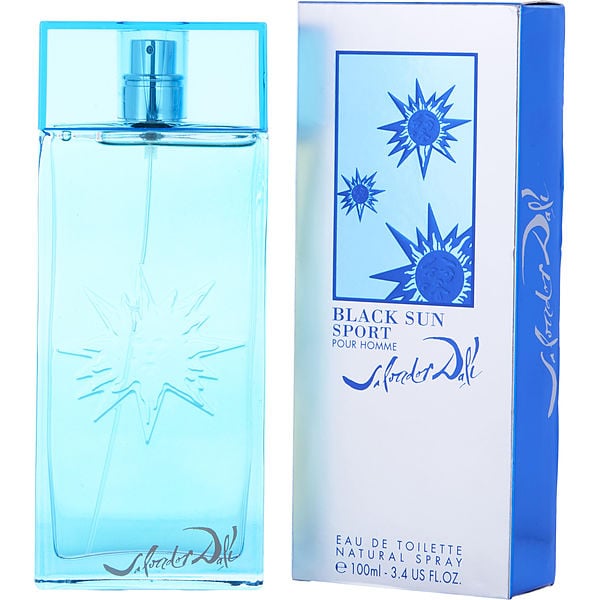 Black Sun Sport by Salvador Dali, Eau De Toilette Spray 3.4 oz
