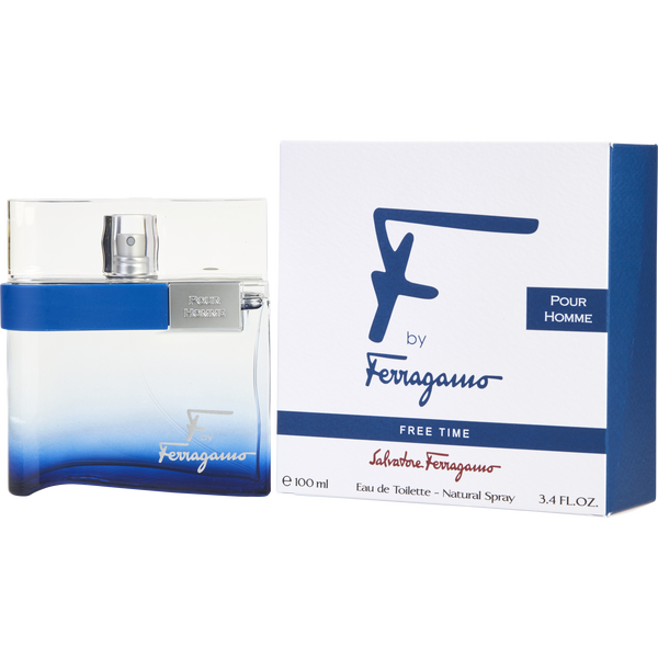 F By Ferragamo Free Time by Salvatore Ferragamo, Eau De Toilette Spray 3.4 oz, image 1 of 2