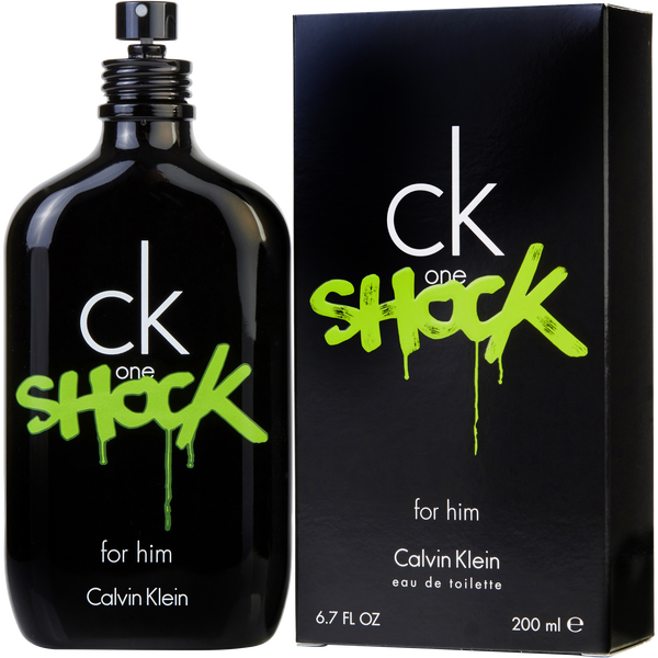 Ck One Shock Eau De Toilette Spray 6.7 oz