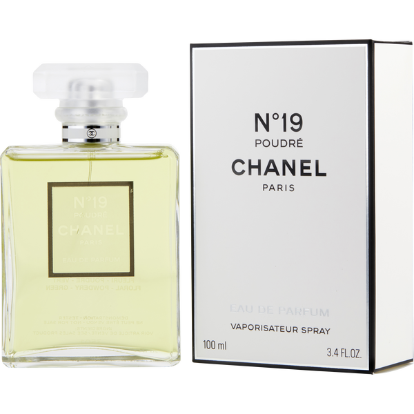 Chanel No. 19 Poudre by Chanel, Eau De Parfum Spray 3.4 oz, image 1 of 2