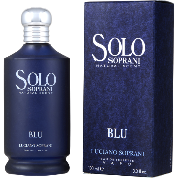 Solo Soprani Blu by Luciano Soprani, Eau De Toilette Spray 3.3 oz, image 1 of 2