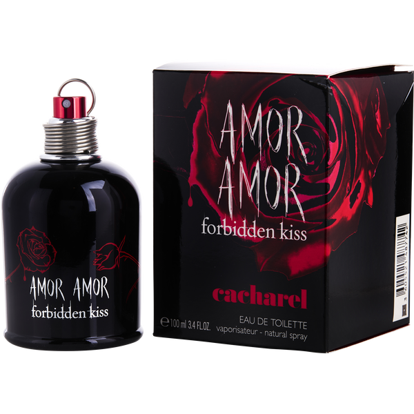 Amor Amor Forbidden Kiss Eau De Toilette Spray 3.4 oz