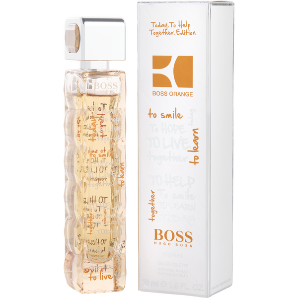 Boss Orange Charity by Hugo Boss, Eau De Toilette Spray 1.7 oz