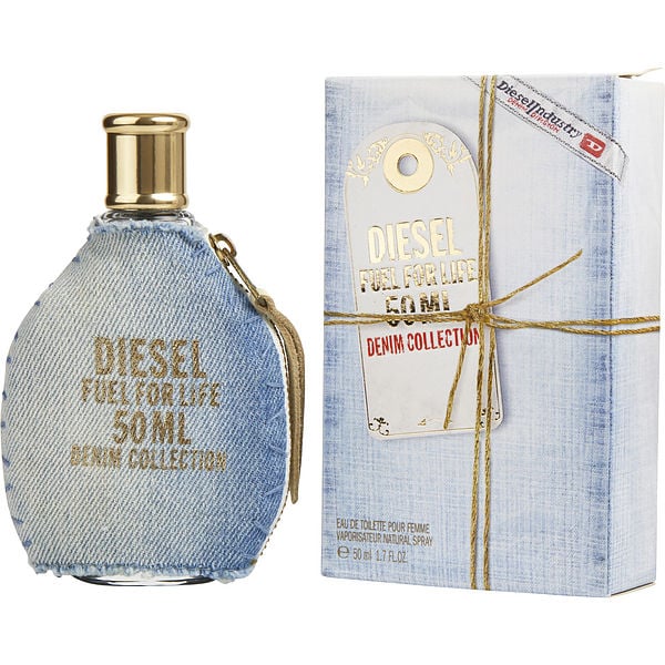 Diesel Fuel For Life Denim by Diesel, Eau De Toilette Spray 1.7 oz