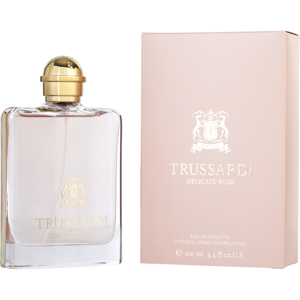 Trussardi Delicate Rose Eau De Toilette Spray 3.4 oz