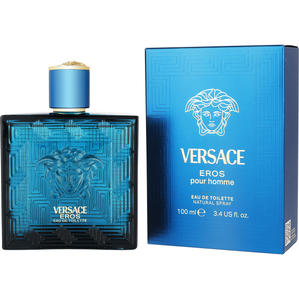 Versace Eros Eau De Toilette Spray 3.4 oz