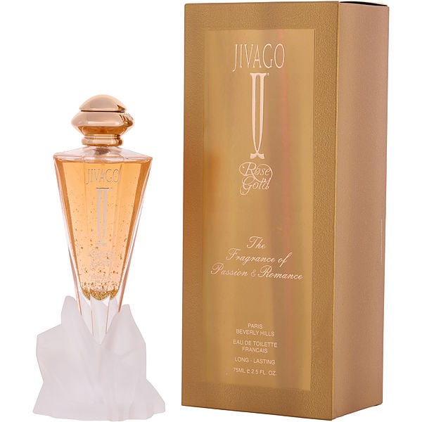 Jivago Rose Gold Eau De Toilette Spray 2.5 oz