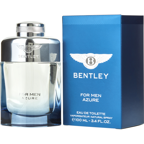 Bentley For Men Azure Eau De Toilette Spray 3.4 oz
