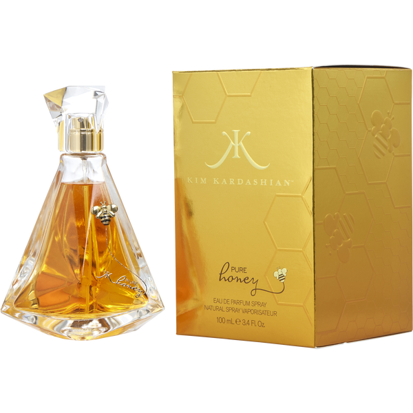 Kim Kardashian Pure Honey by Kim Kardashian, Eau De Parfum Spray 3.4 oz, image 1 of 2