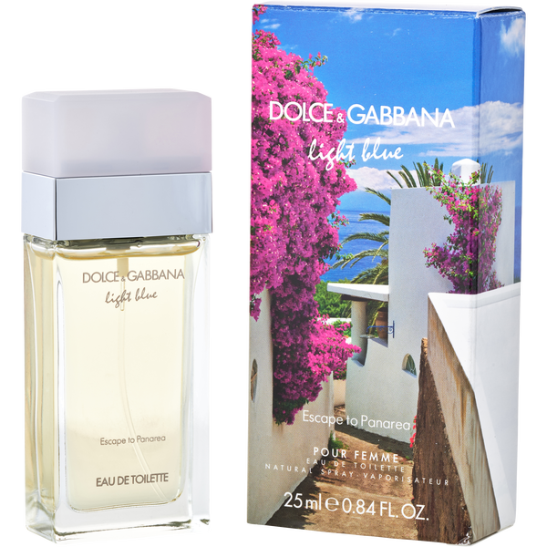 D & G Light Blue Escape To Panarea by Dolce & Gabbana, Eau De Toilette Spray (Limited Edition) 0.85 oz, image 1 of 2