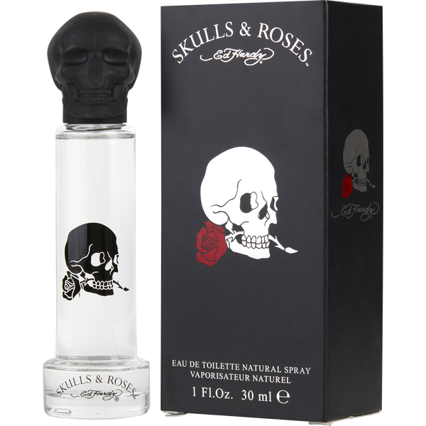 Ed Hardy Skulls & Roses by Christian Audigier, Eau De Toilette Spray 1 oz, image 1 of 2