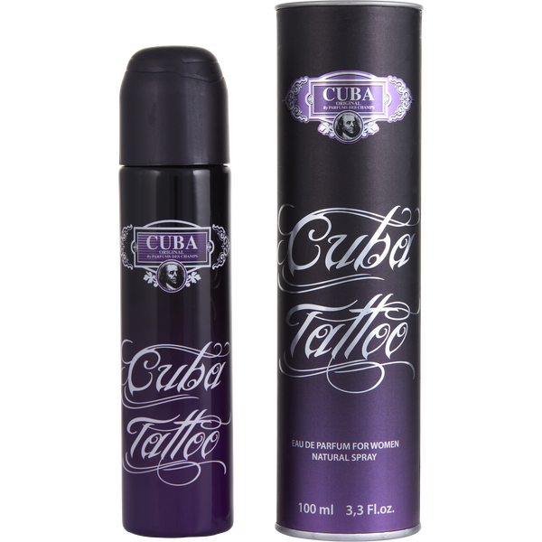 Cuba Tattoo Eau De Parfum Spray 3.3 oz