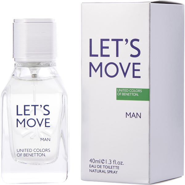 Benetton Let's Move Eau De Toilette Spray 1.3 oz