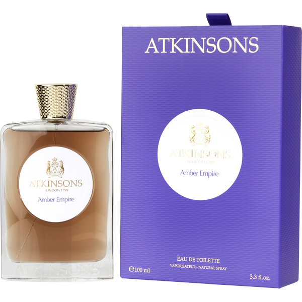 Atkinsons Amber Empire Eau De Toilette Spray 3.3 oz