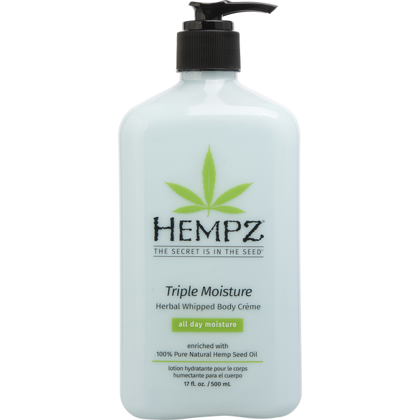 Hempz by Hempz, Triple Moisture Herbal Whipped Body Creme 500ml/17oz