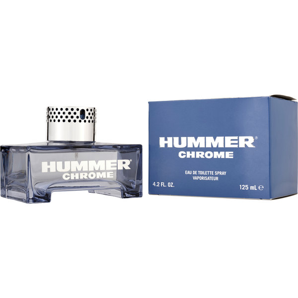 Hummer Chrome Eau De Toilette Spray 4.2 oz