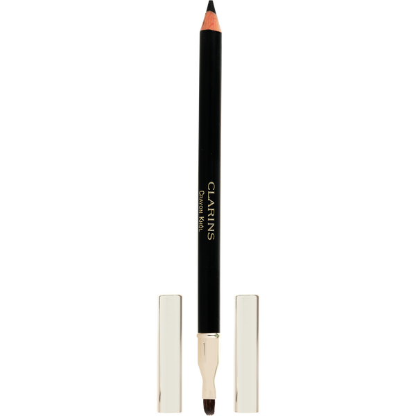 Clarins Long Lasting Eye Pencil With Brush - # 01 Carbon Black (With Sharpener) --1.05g/0.037oz