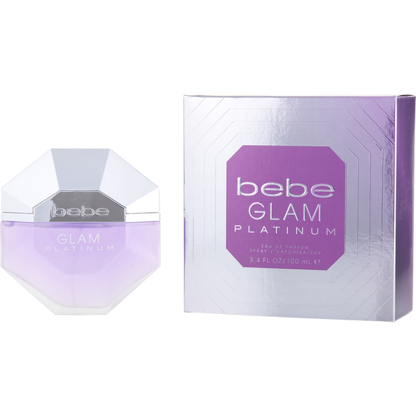 Bebe Glam Platinum Eau De Parfum Spray 3.4 oz