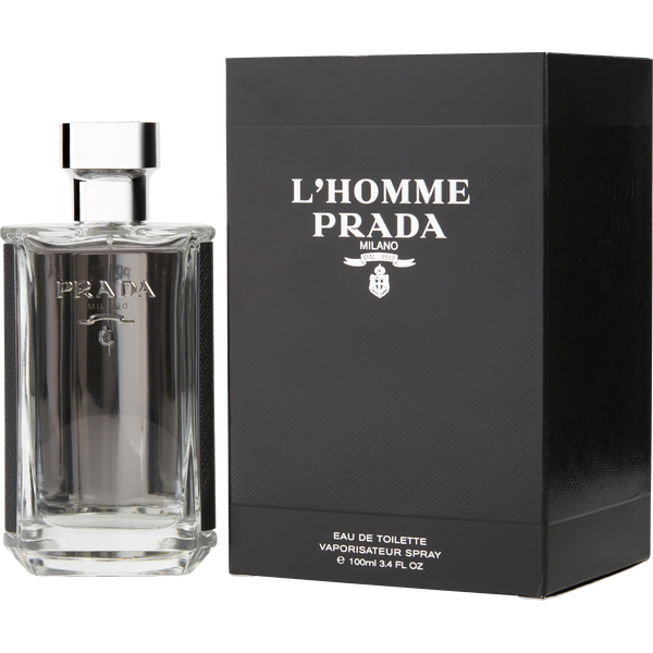 Prada L'Homme Eau De Toilette Spray 3.3 oz