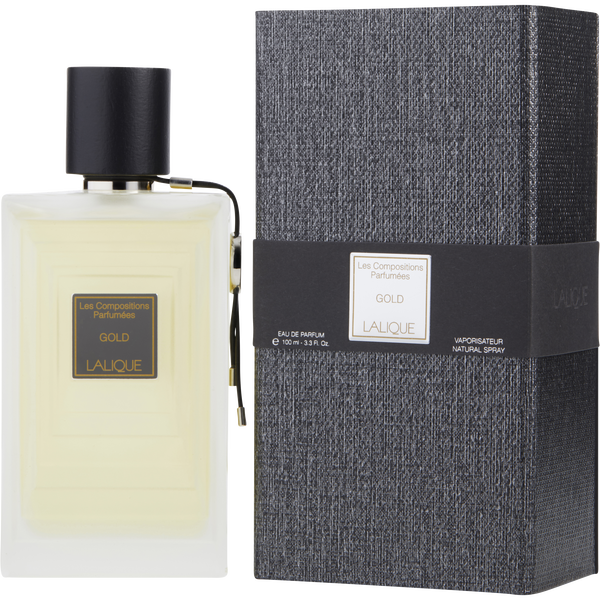 Lalique Les Compositions Parfumees Gold by Lalique, Eau De Parfum Spray 3.3 oz, image 1 of 2