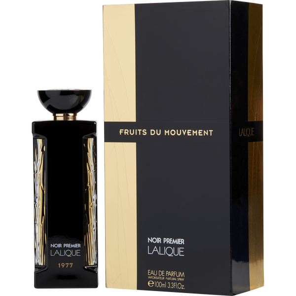 Lalique Noir Premier Fruits Du Mouvement 1977 by Lalique, Eau De Parfum Spray 3.3 oz, image 1 of 2