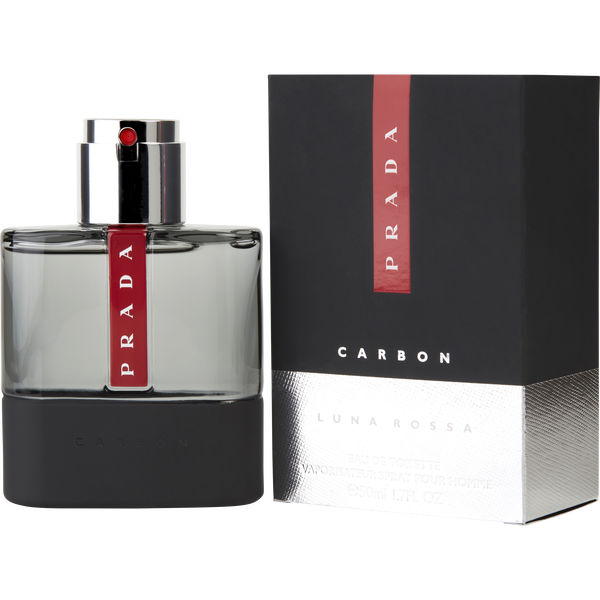 Prada Luna Rossa Carbon by Prada, Eau De Toilette Spray 1.7 oz, image 1 of 2