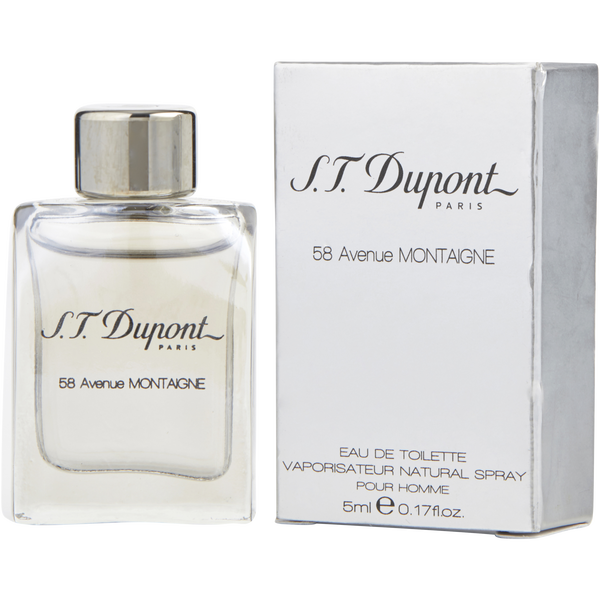 St Dupont 58 Avenue Montaigne by St Dupont, Eau De Toilette Mini 0.17 oz