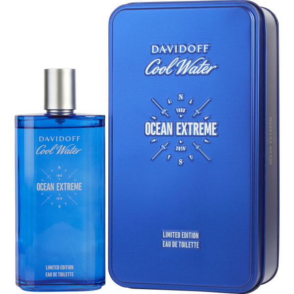 Cool Water Ocean Extreme Eau De Toilette Spray 6.7 oz (Limited Edition Tin)