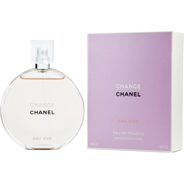 Chanel Chance Eau Vive Eau De Toilette Spray 5 oz