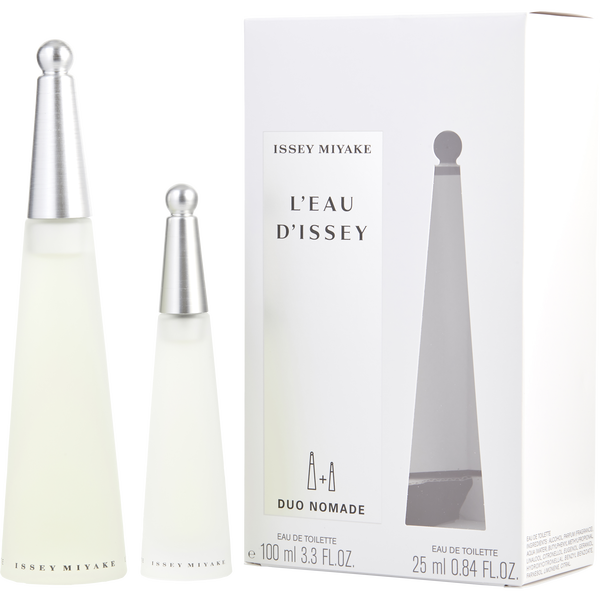 L'Eau d'Issey Eau De Toilette Spray 3.3 oz & Eau De Toilette Spray 0.84 oz