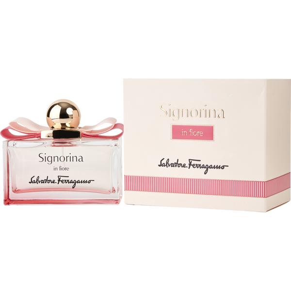 Signorina In Fiore by Salvatore Ferragamo, Eau De Toilette Spray 3.4 oz, image 1 of 3
