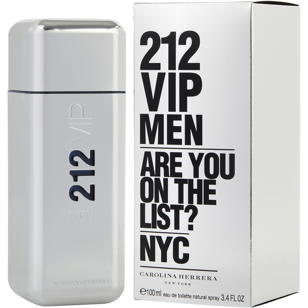 212 Vip Eau De Toilette Spray 3.4 oz (New Packaging)