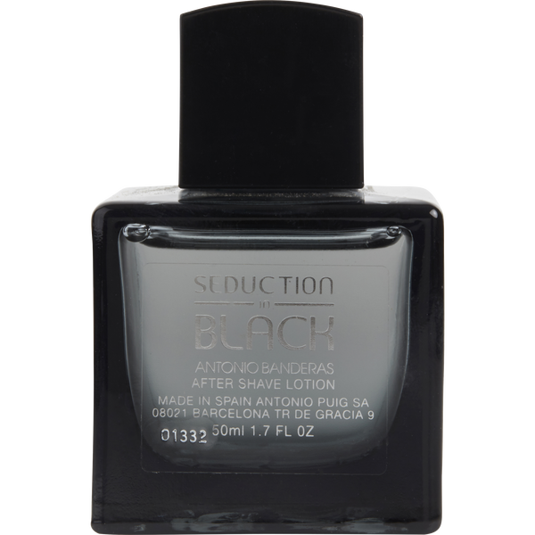 Black Seduction by Antonio Banderas, Aftershave Lotion 1.7 oz Unboxed