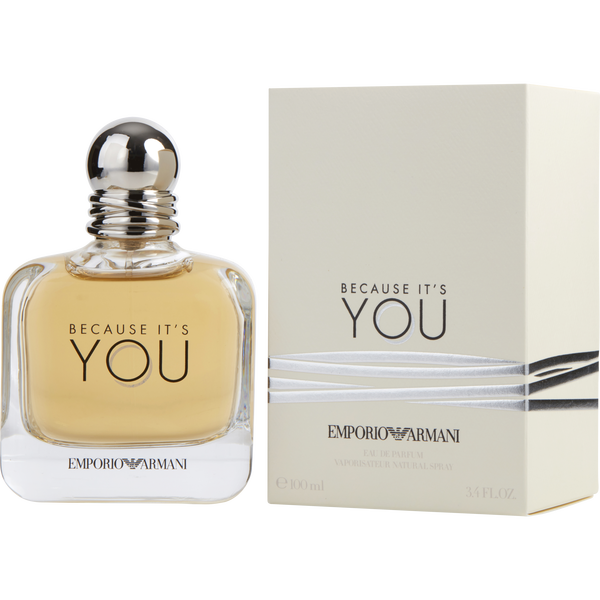 Emporio Armani Because It's You by Giorgio Armani, Eau De Parfum Spray 3.3 oz, image 1 of 2