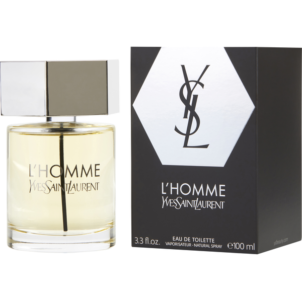L'Homme Yves Saint Laurent by Yves Saint Laurent, Eau De Toilette Spray (New Packaging) 3.3 oz, image 1 of 4