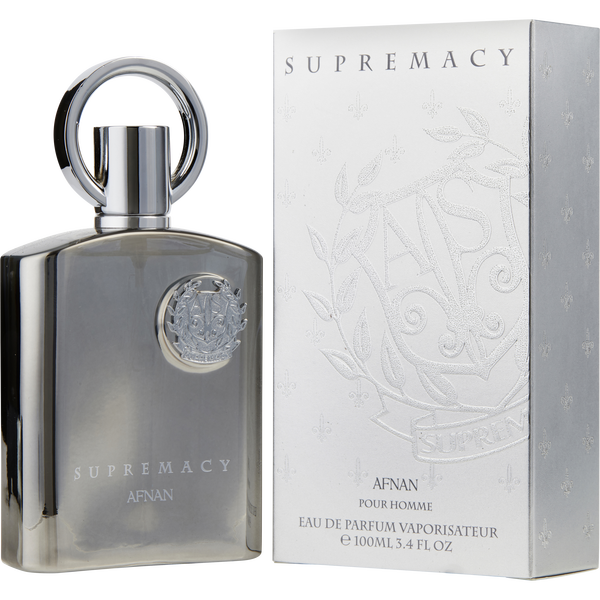 Afnan Supremacy Silver Eau De Parfum Spray 3.4 oz