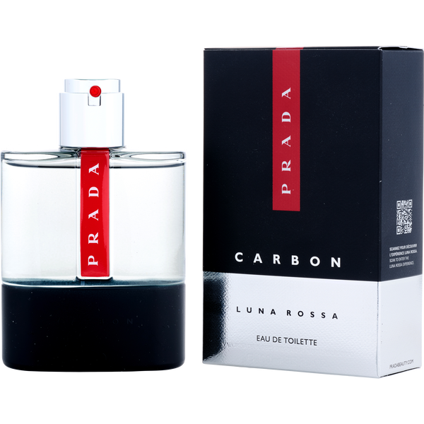 Prada Luna Rossa Carbon Eau De Toilette Spray 3.3 oz