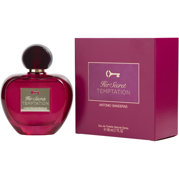 Her Secret Temptation by Antonio Banderas, Eau De Toilette Spray 2.7 oz, image 1 of 2
