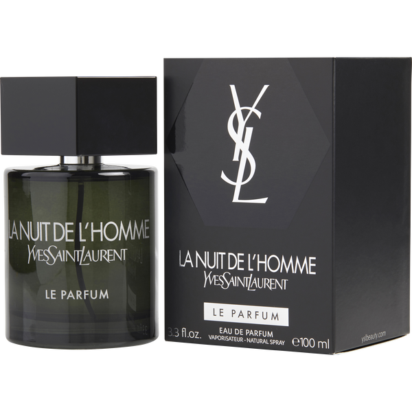 La Nuit De L'Homme Yves Saint Laurent Le Parfum by Yves Saint Laurent, Eau De Parfum Spray (New Packaging) 3.3 oz, image 1 of 2