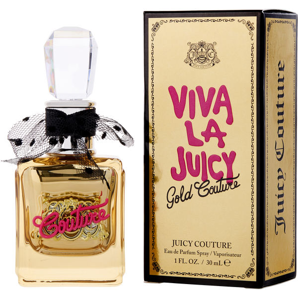 Viva La Juicy Gold Couture by Juicy Couture, Eau De Parfum Spray 1 oz, image 1 of 2